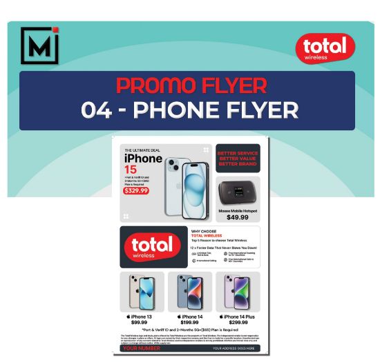 Picture of Total Wireless Promotional Flyer Design 4