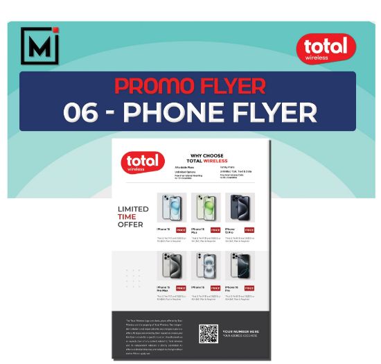 Picture of Total Wireless Promotional Flyer Design 18 - Plan