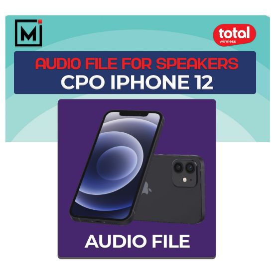 Picture of TW iPhone 12 CPO  (Certified Pre Owned) Device Offer Audio
